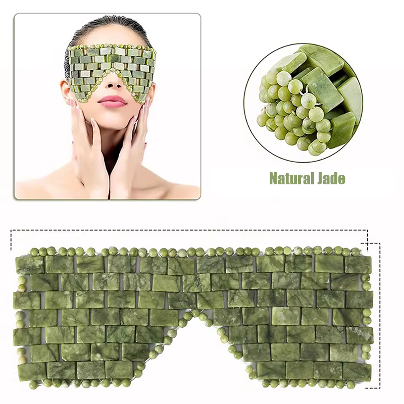 Natural Xiuyan Jade Facial Mas - огляд і ціна Jade Roller Gua Sha