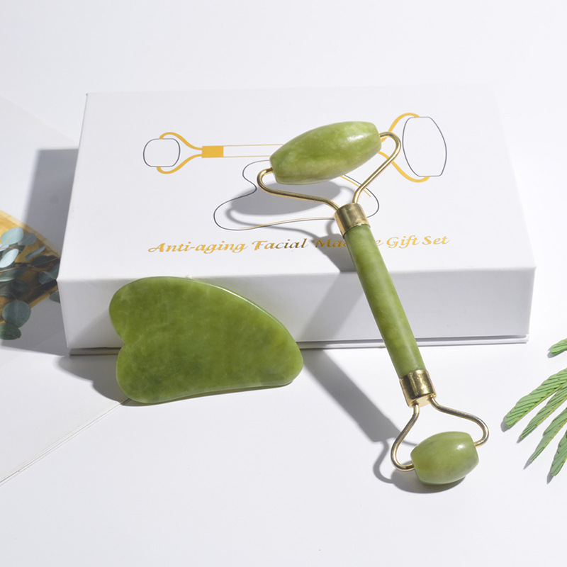Natural Jade Roller Face Gua S - огляд і ціна Jade Roller Gua Sha