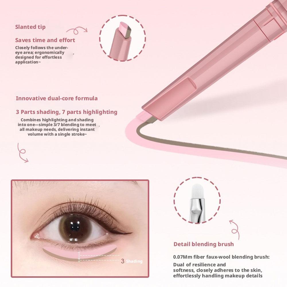 Two Tone Aegyo Sal Stick 1PC P - огляд і ціна Makeup Brush Set