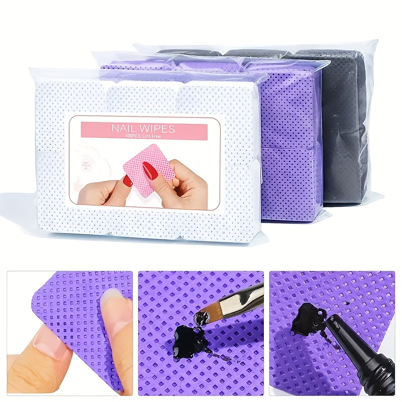 600pcs/2bag Hairless Nail Poli - огляд і ціна Beauty Makeup Remover