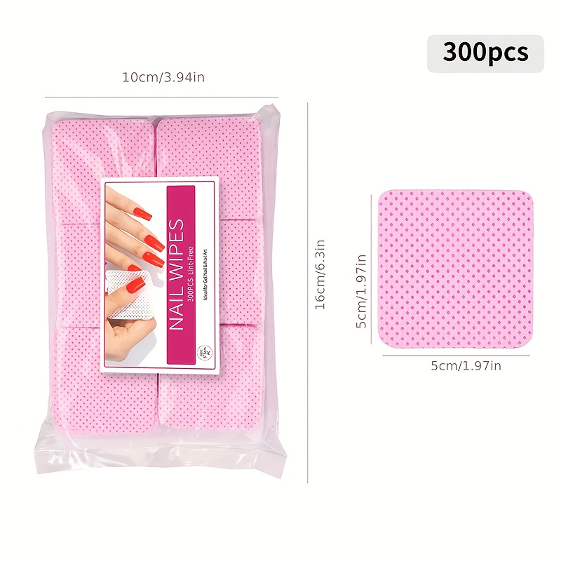 600pcs/2bag Hairless Nail Poli - огляд і ціна Beauty Makeup Remover