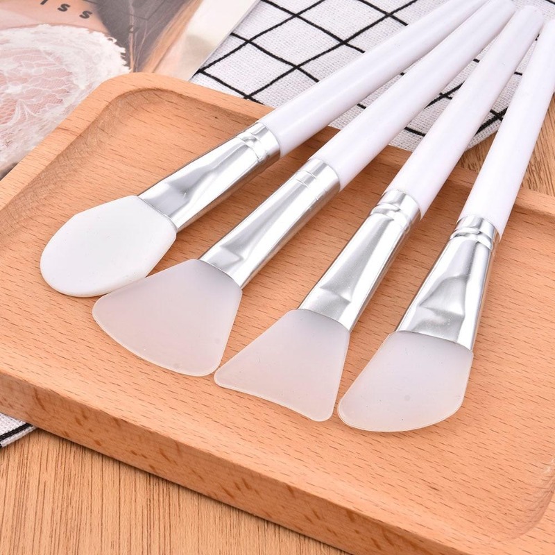 4Pcs/set White Makeup Silicone - огляд і ціна Makeup Beauty Ro