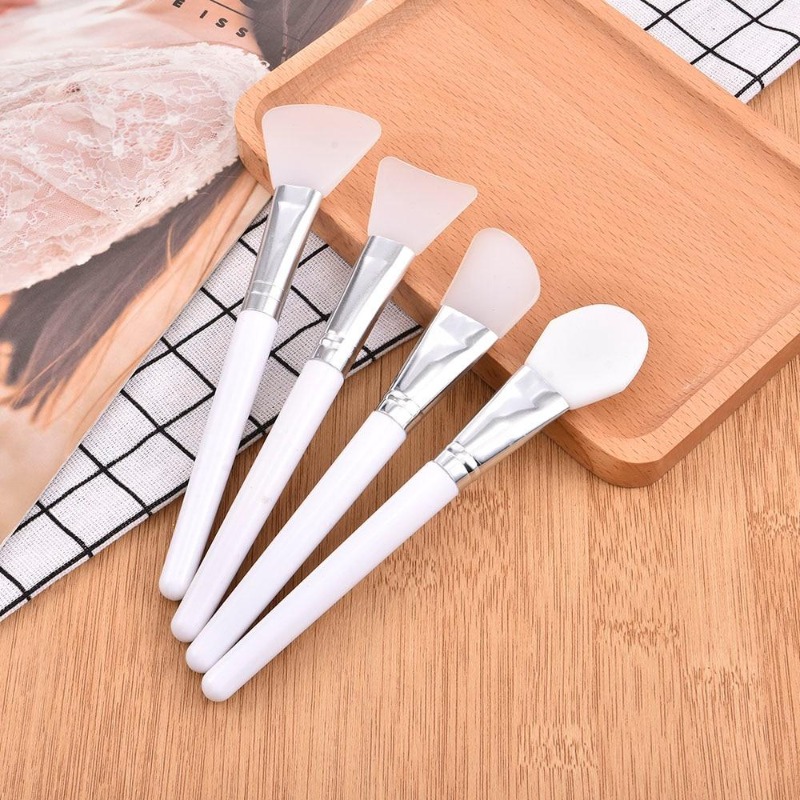 4Pcs/set White Makeup Silicone - огляд і ціна Makeup Beauty Ro
