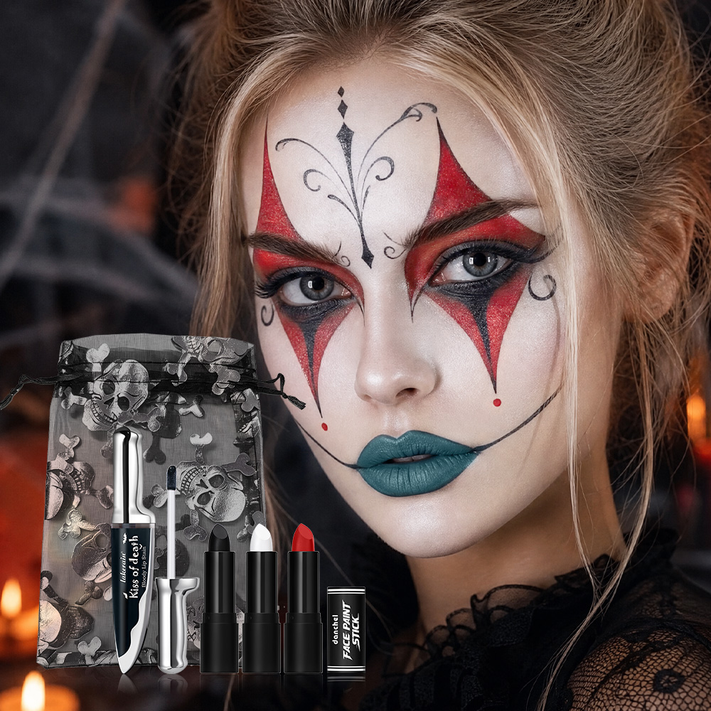 5pcs Halloween Gothic Makeup S - огляд і ціна Beauty Halloween Makeup