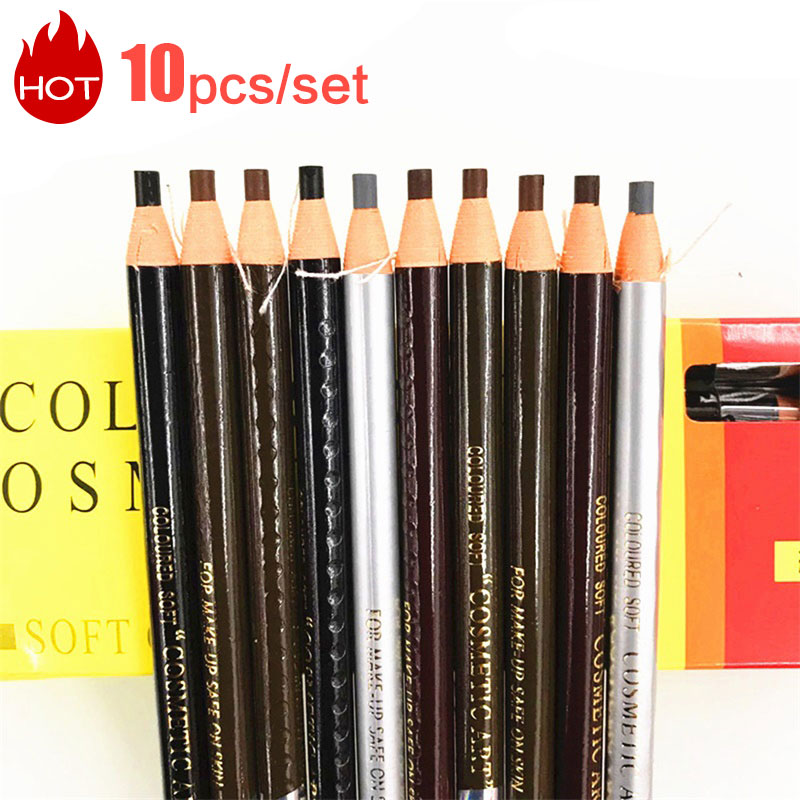 10pcs Eyebrow Pencil Women Mak - огляд і ціна Eyebrow Pomade Pencil