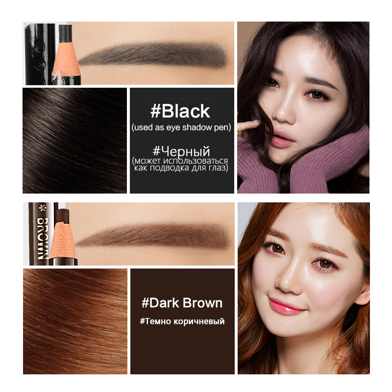 10pcs Eyebrow Pencil Women Mak - огляд і ціна Eyebrow Pomade Pencil