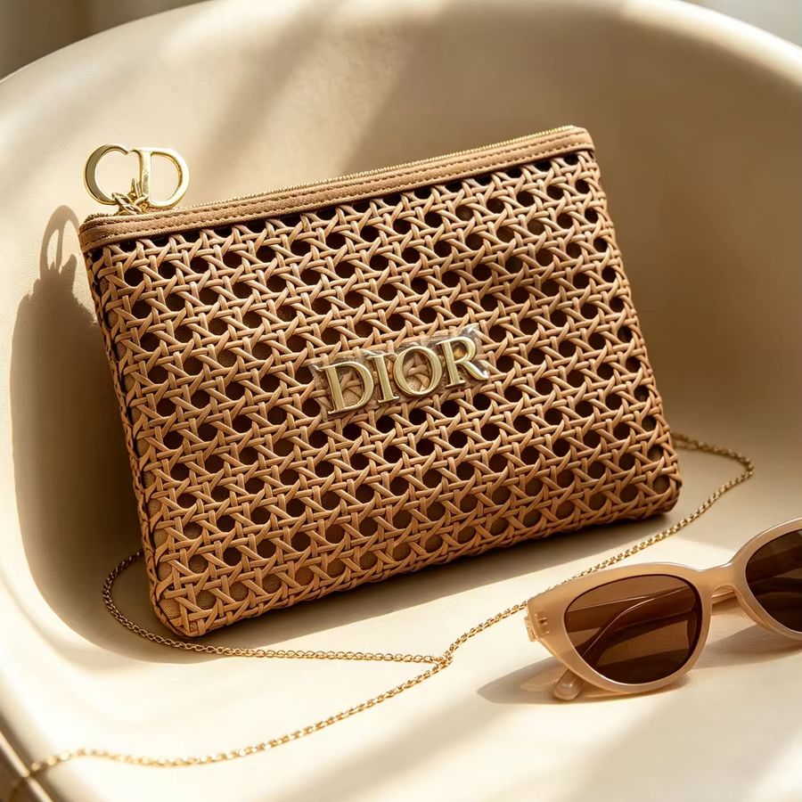 DIOR bag Womens Rattan Weave C - огляд і ціна Beauty Makeup Dior