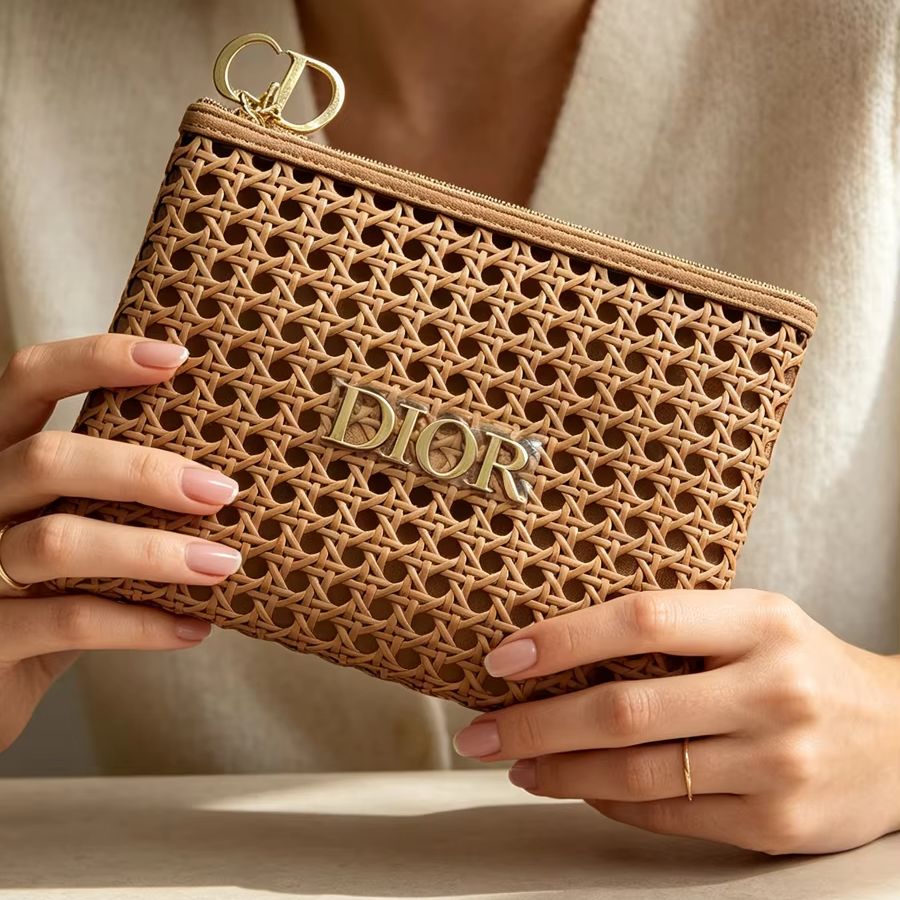 DIOR bag Womens Rattan Weave C - огляд і ціна Beauty Makeup Dior