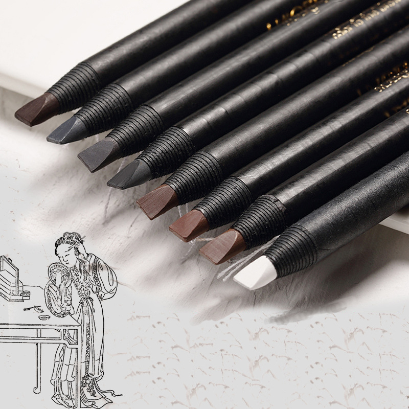 5PCS Haozhuang Eyebrow Pencil  - огляд і ціна Eyebrow Pomade Pencil
